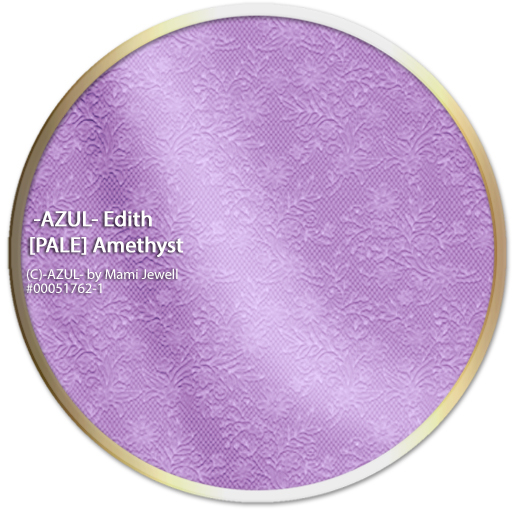 -AZUL- Edith [PALE] Amethyst