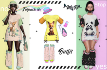 - MicRo - Outfit Ginger Fatpack 8x