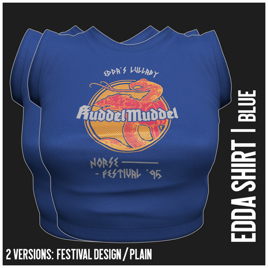 [KuddelMuddel] Edda Shirt / Blue