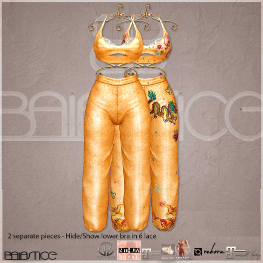 Baiastice_Calima Set-Orange