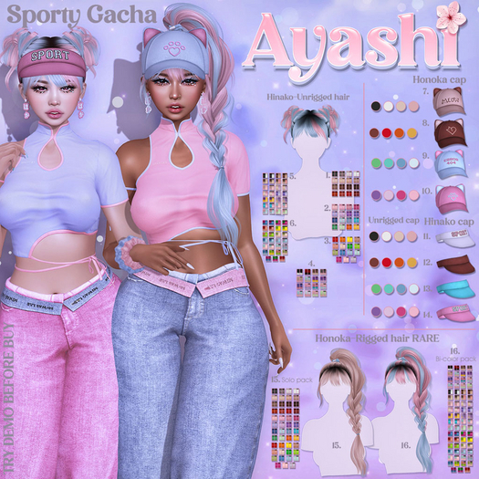 12. Ayashi Hinako cap-Set2