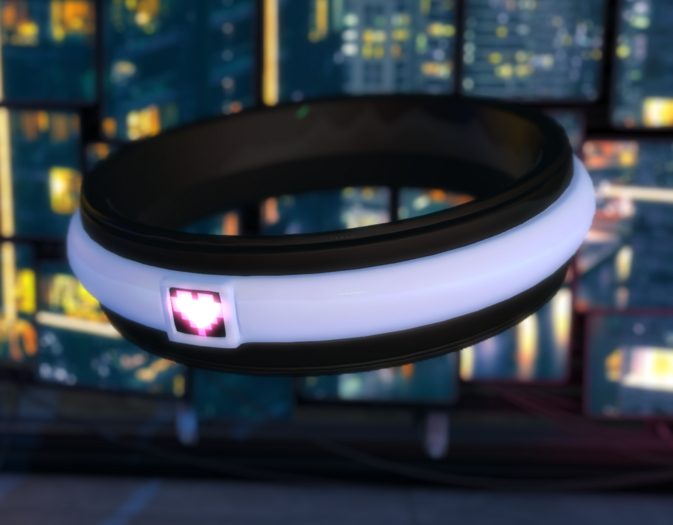 [PixelHearts] Heart collar