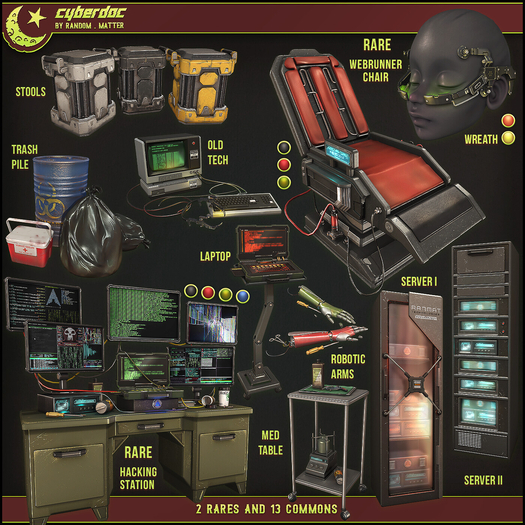 .random.Matter. - Cyber Doc - Wreath [Yellow]