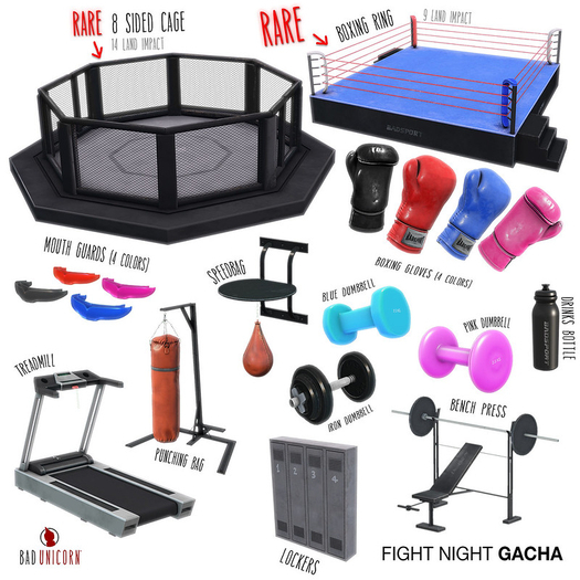 [Bad Unicorn] Boxing Ring (boxed) RARE