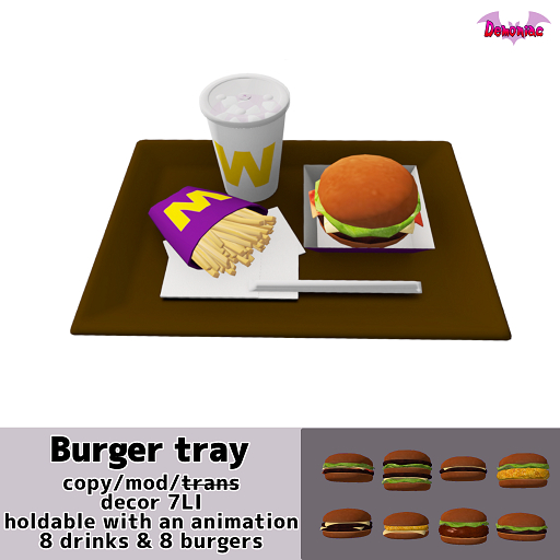 [^DMN^] Burger tray