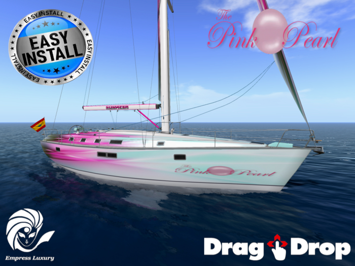 Palain{Pink Pearl Paint Script & Sail Hud}