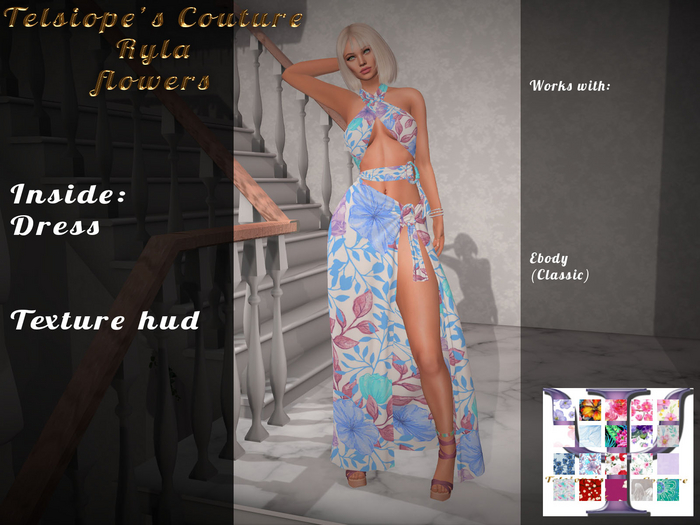 Telsiope's Couture Ryla flowers ebody