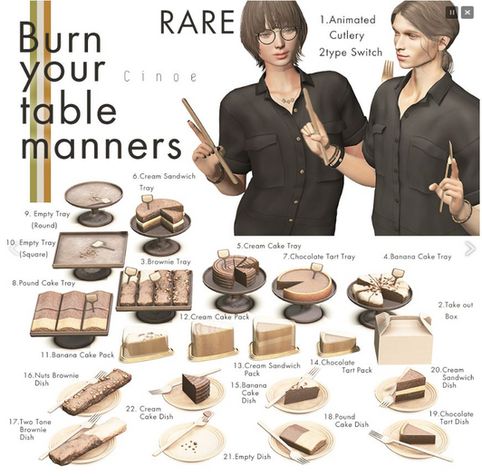 13.[Cinoe] Burn your table manners - Cream Sandwich Pack (Box)