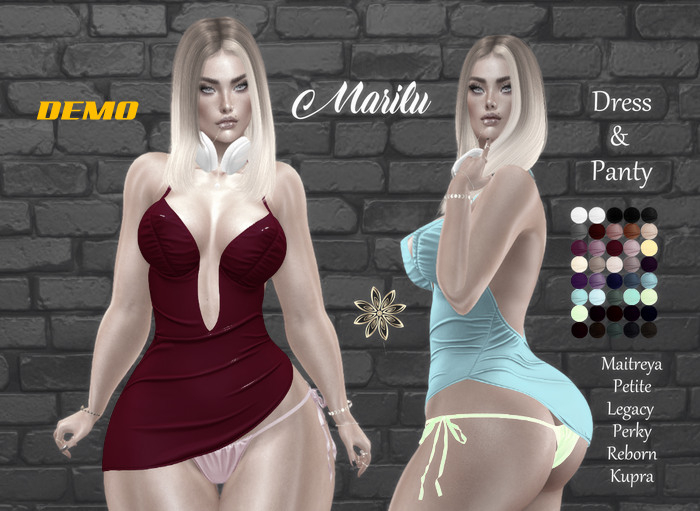 ::FOR YOU:: MARILU DRESS DEMO