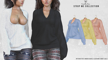 *Vanilla Bae* Drew Sweater - Light 3 Pack - Strip Me Interactive - Maitreya / Legacy / Ebody Reborn