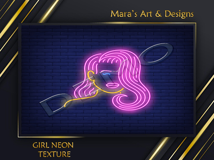 Girl Neon Texture-FULL PERM