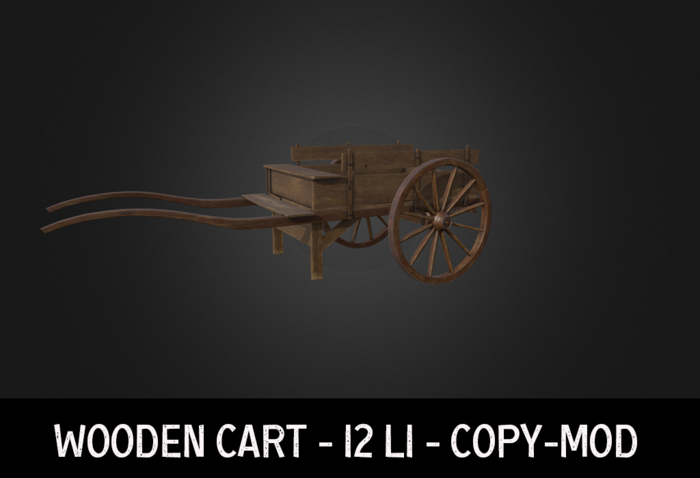 Wooden Cart 