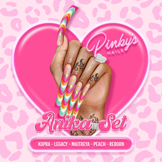 !! Pinky's Nails !! Anika Set ' Square