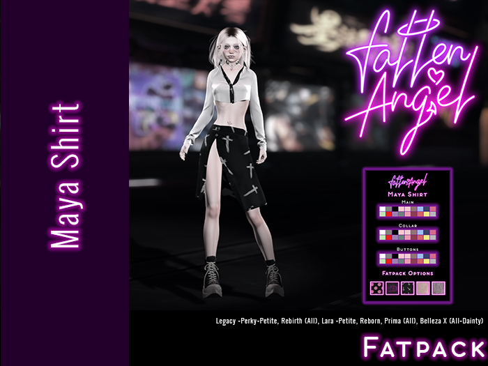 .:: Fallen Angel ::. Maya Shirt - FATPACK