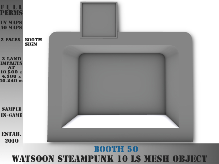 Booth 50 - 2 LI - FULL PERM Mesh