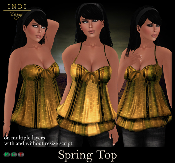 INDI Designs - Spring Top amber