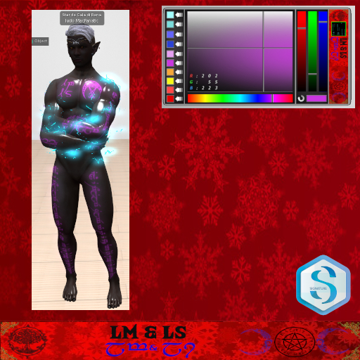 Elven flashing Tatoo for Gianni signature body (Valentine's Day promo)