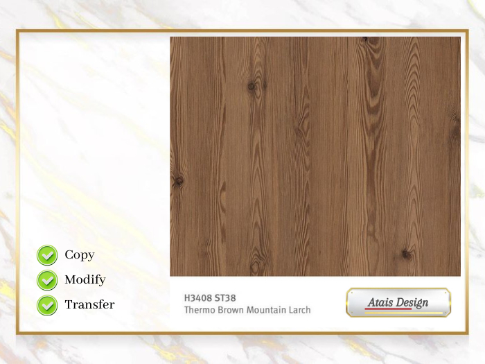 W&F txt. Thermo Brown Mountain Larch.
