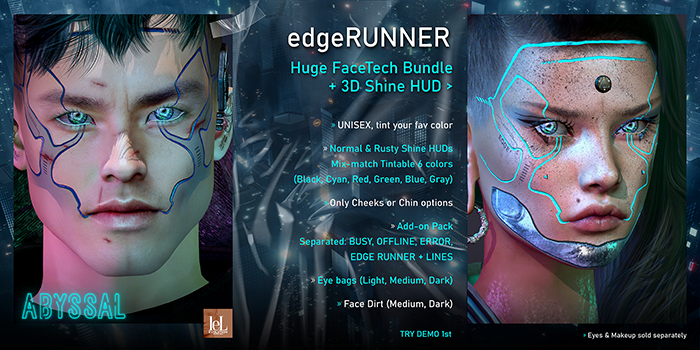 +ABYSSAL+ edgeRUNNER FACETECH BUNDLE DEMO