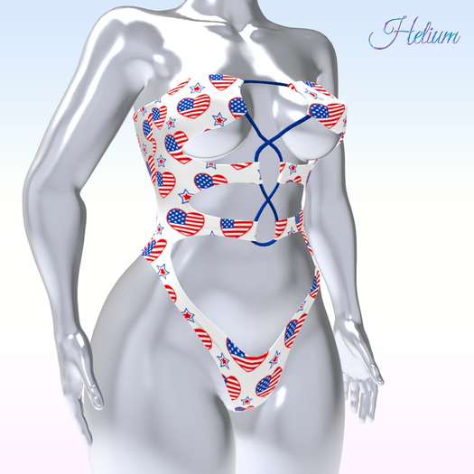 Independence Day Swim Suit FREYA