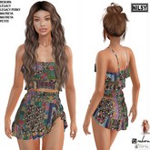 PATCH PRINT OUTFIT,MESH BODY