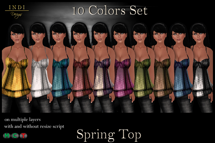 INDI Designs - Spring Top Full Pack