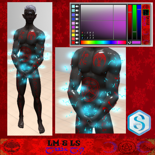 Flashing tatoo hell for Gianni signature body (Valentine's Day promo)