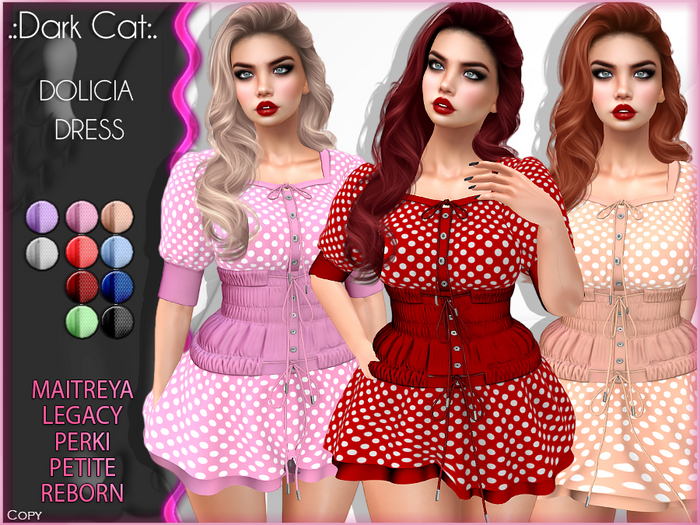 *.:Dark Cat:.*MD-DOLICIA DRESS