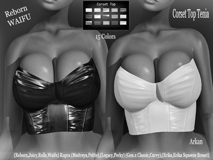 .::Arkan::. Tenia Corset Top + Fitmesh DEMO