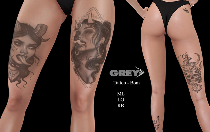 GREY - Tattoo - Devil