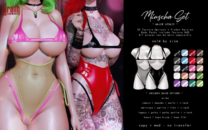 - wraith - Mischa Set - Reborn Mounds