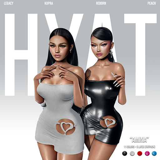 HYAT ~ Amina Dress FATPACK + HUD - Unpacker
