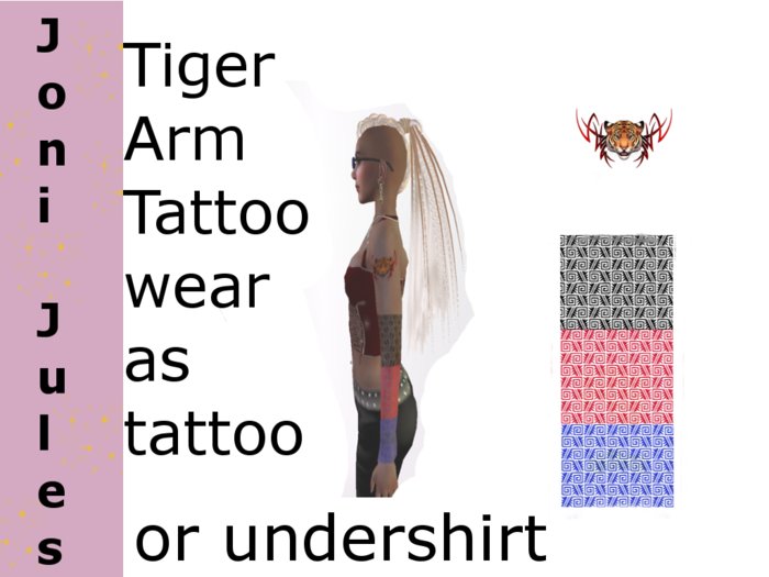 Tiger Arm Tattoo