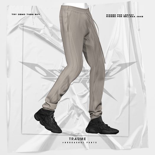 [Traume] #R00Casual Pants Cream
