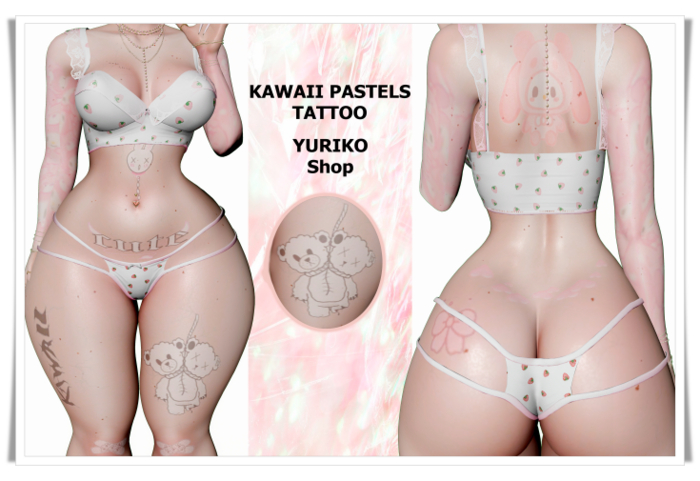 [Yuriko] KawaiiTattooPastels