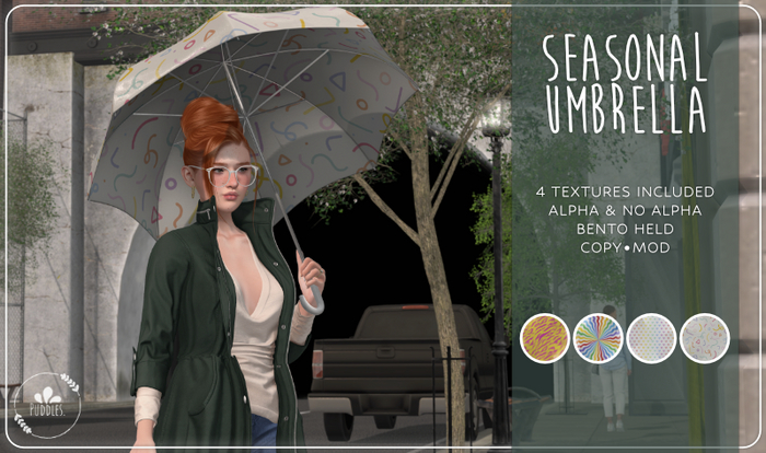 Puddles. Seasonal Umbrella 