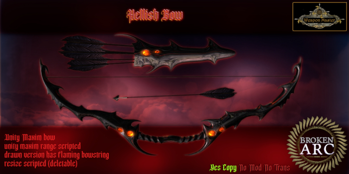 Hellish Bow - Unity Maxim Bow (UM v2.5 boxed)