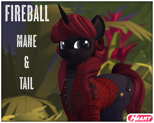 [HMART] FIreball Mane & Tail