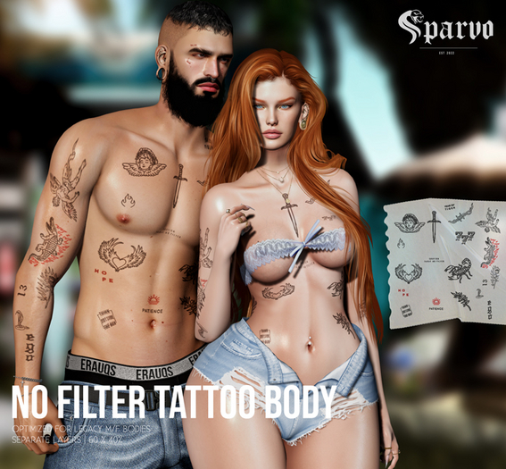 [SPARVO] NoFilter Tattoo