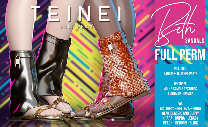 TEINEI - BETH SANDALS - FULL PERM