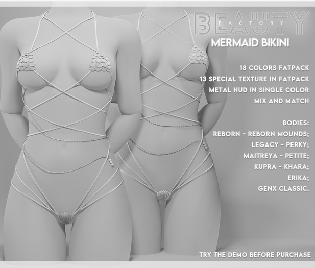 .BF. Mermaid Bikini DEMO