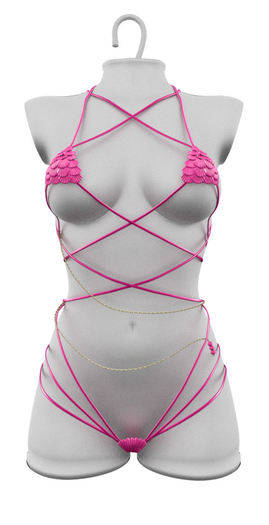 Bikini by: .BF. Mermaid Bikini Pink