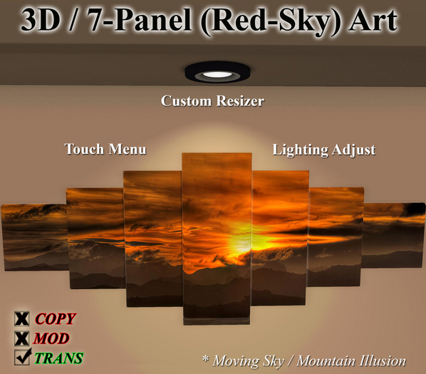 JBE ~ 7-Panel Mesh (Red-Sky) w/Resizer v.1 (T-230626-SKY)