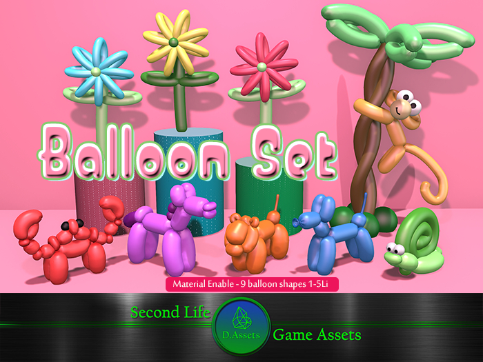 :D.Assets: - Balloon Set [ADD ME]