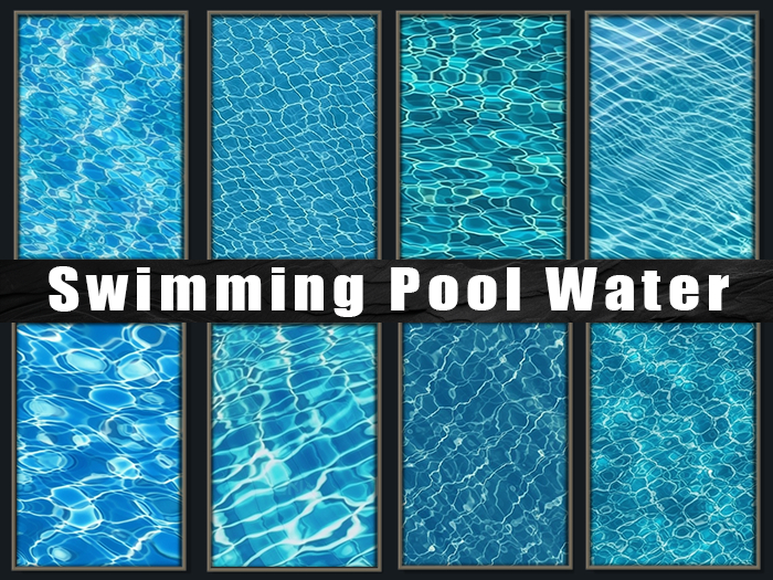 Swimming Pool Water x 14 - FULL PERM