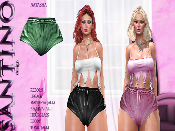 Santino Design-Short-Green-ADD ME!!!