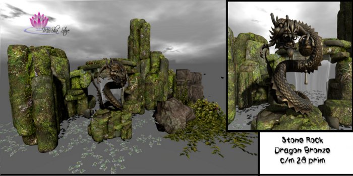 MICSHA-STONE ROCK'S DRAGON BRONZE