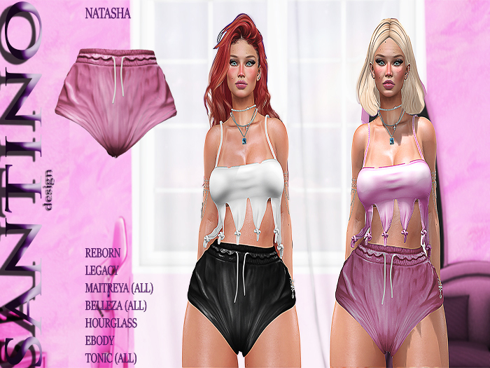Santino Design-Short-Pink-ADD ME!!!