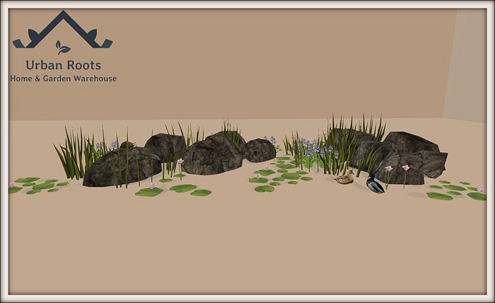 UR Mistwater Pond Decor Set A