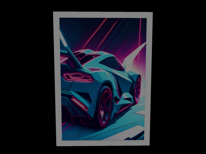 Race Car Picture Frame
